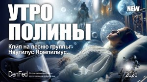 Утро Полины. Клип-сказка. Наутилус Помпилиус. В. Бутусов И. Кормильцев. НейросетиNEW