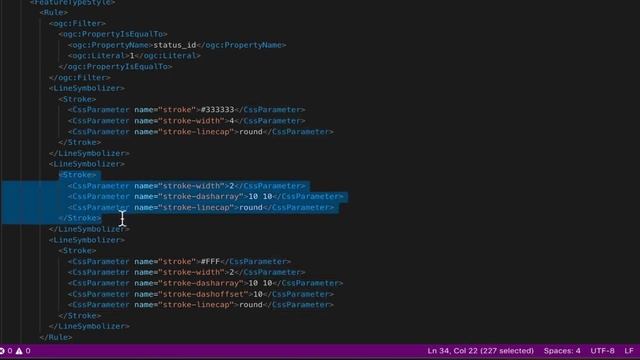 SLD. Geoserver, Lines смотреть онлайн