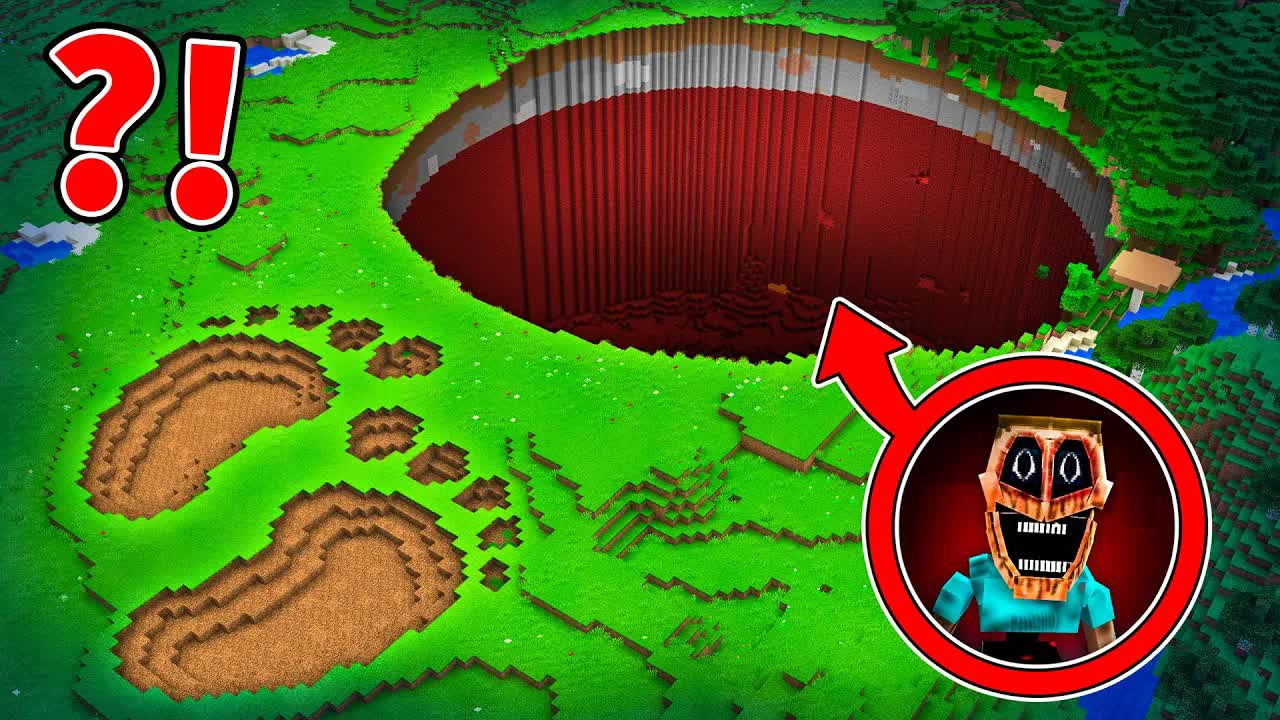 Страшный след имитатора в Майнкрафте с модами смотреть онлайн