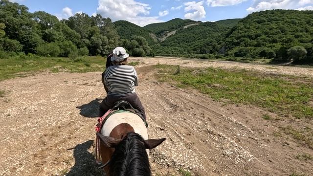 Вдоль реки в горах
