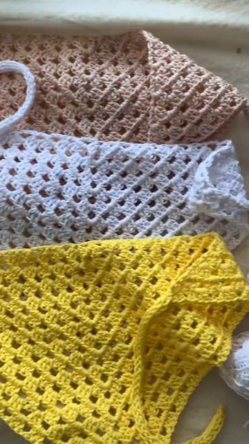 Косыночка-ВЕДЬ ЭТО ТАК МИЛО☺️ #nataliverezhu #crochet #косыночная смотреть онлайн