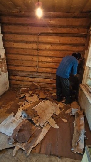 Кухня деревенской избы