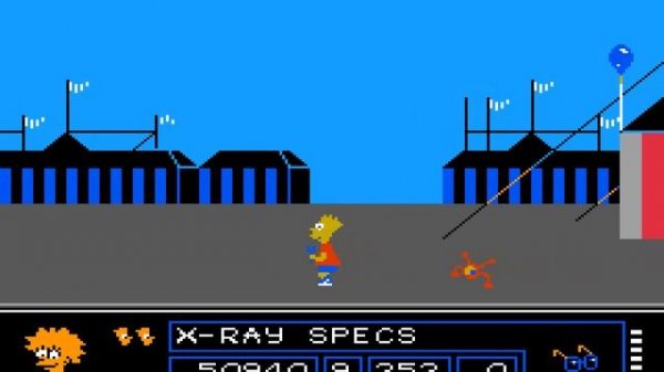 The Simpsons: Bart vs. the Space Mutants (1991) [NES]