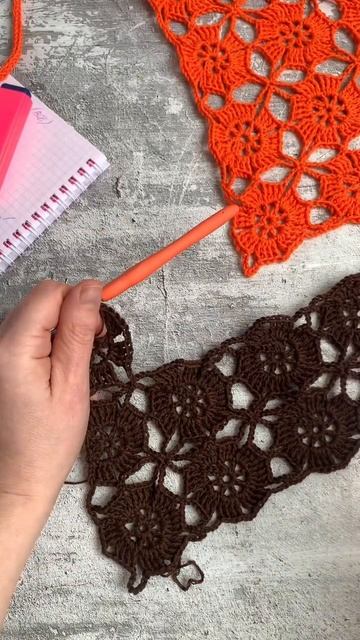 Косынка в технике безотрывного вязания/МК по ссылке в шапке профиля #nataliverezhu #30косынок смотреть онлайн