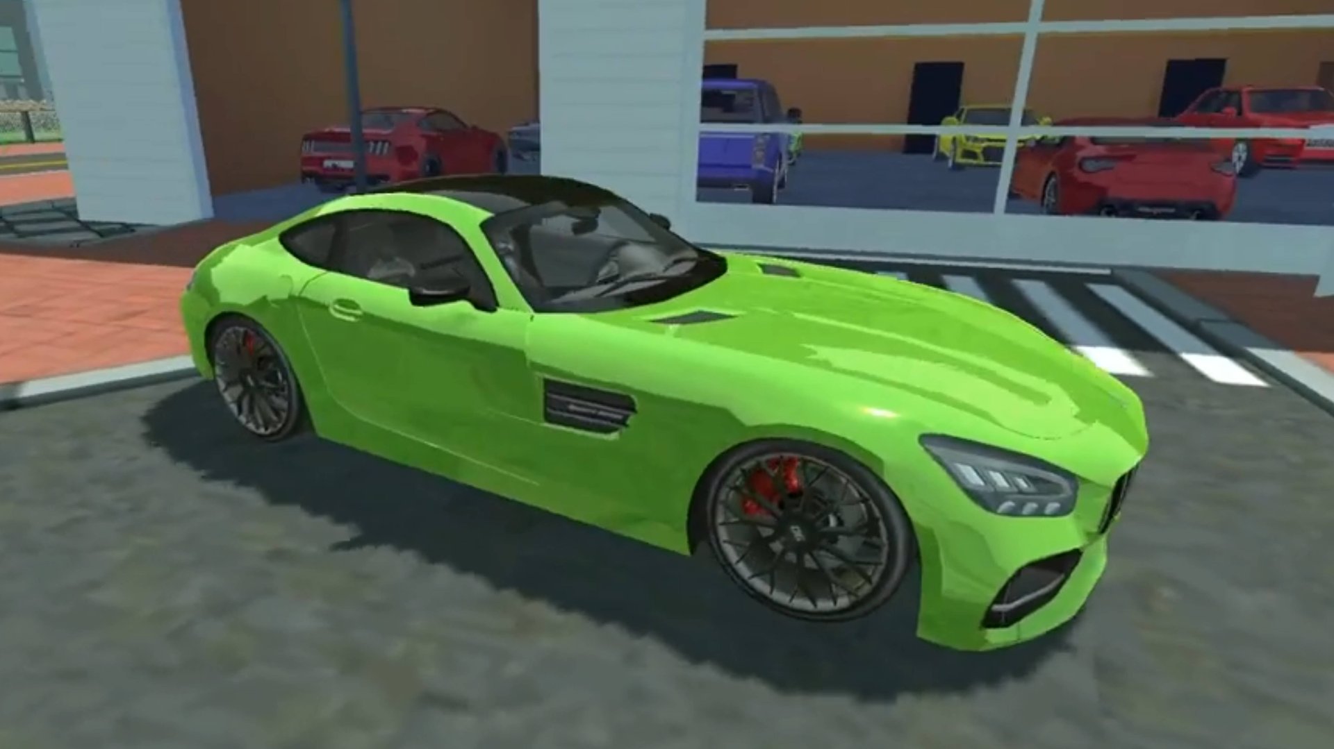 Mercedes Amg GT. Симулятор Автомобиля 2