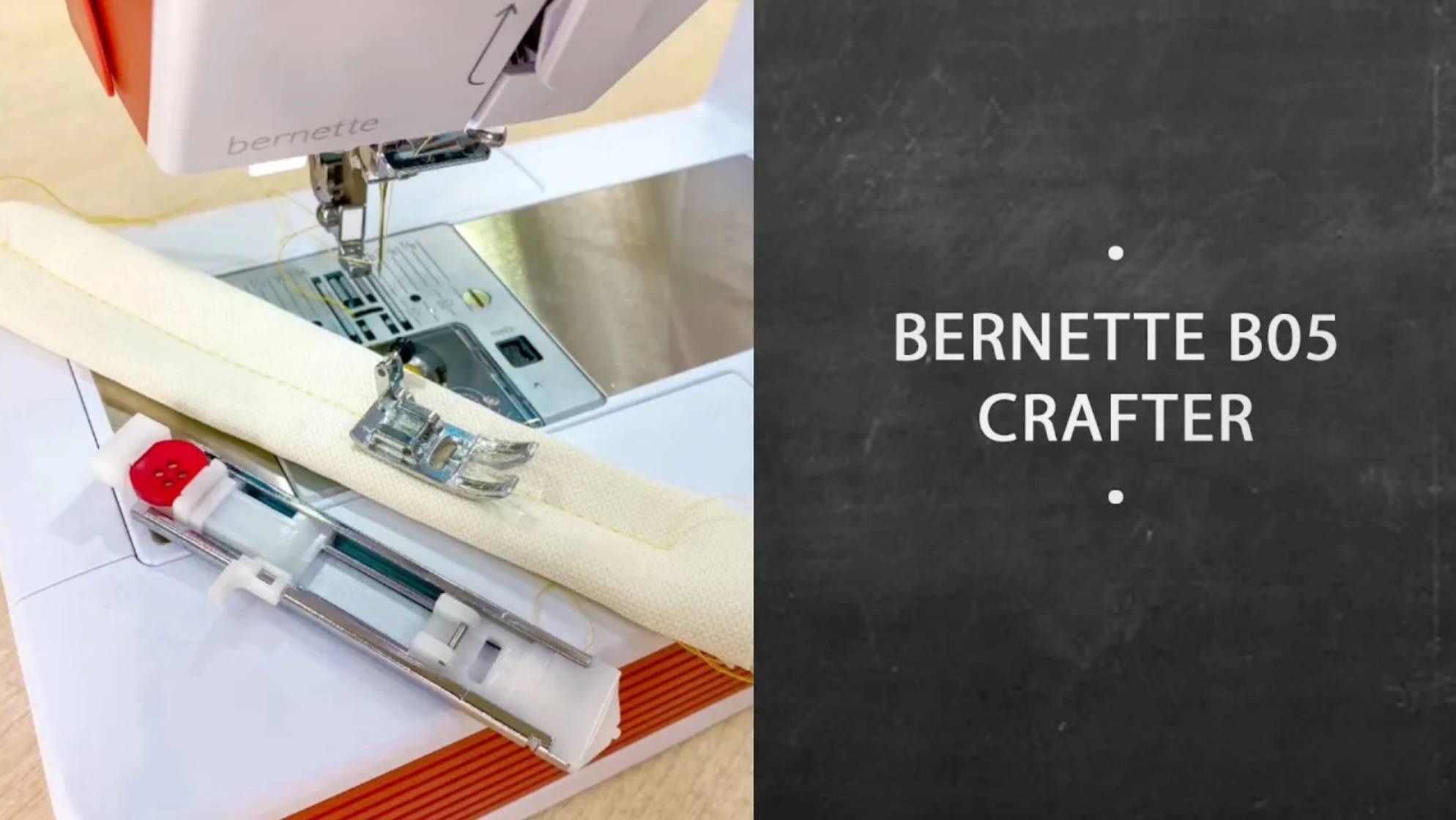 Обзор электромеханической швейной машины Bernette b05 CRAFTER смотреть онлайн