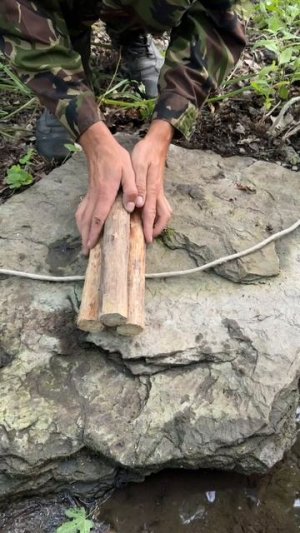 Как сделать лесную табуретку