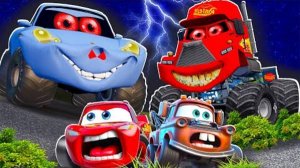 МУЛЬТ ТАЧКИ МОЛНИЯ МАККУИН СПАСАЕТ ГОРОД О ЗОМБИ ГОНКИ МАШИНКИ МУЛЬТИКИ ДЛЯ МАЛЬЧИКОВ