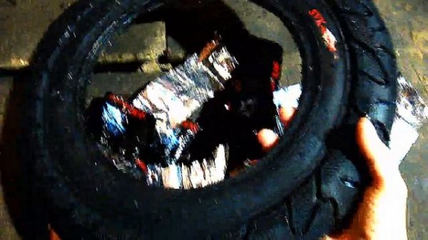 Обзор покрышки SVK для скутера 3,00-10