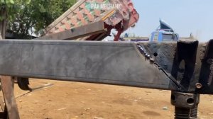 Ремонт и модернизация рамы грузовика Isuzu