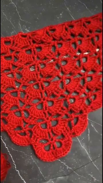 Летняя ажурная косынка крючком #nataliverezhu #crochet #30косынок смотреть онлайн