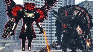 НОВЫЙ ПОЛУ-ТИТАНОВЫЙ СПИКЕРМЕН ПРОТИВ ТИТАНОВОГО ТВМАНА СТРАЖА СУДЬБЫ