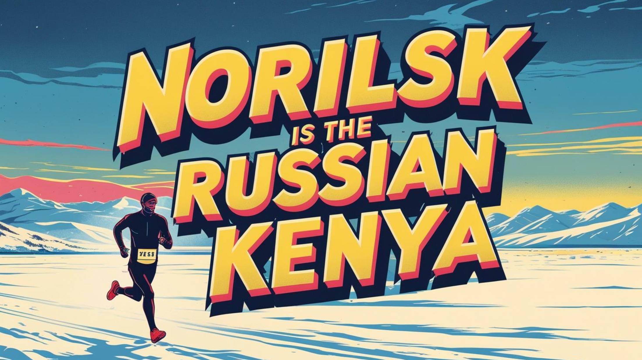 Норильск - русская Кения! Лучшие беговые локации на крайнем севере. Norilsk Trail.