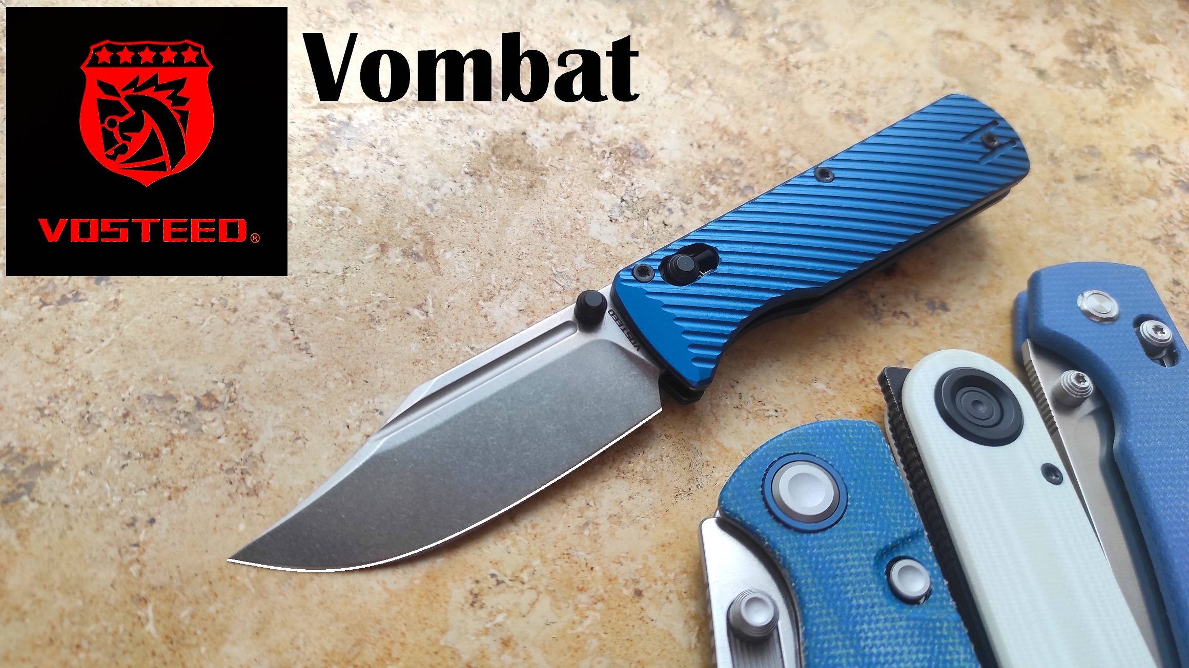 ✅ NEW VOSTEED VOMBAT M390 Steel + сменные накладки