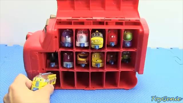 17 Chuggington Trains in Wilson Carry Case.mp4 смотреть онлайн
