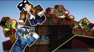 КРУШЕНИЕ САМОЛЕТА. ЗАДАНИЕ ГАНЗЫ. ДЕНЬ9- ЯДЕРНЫИ ЗОМБИ АПОКАЛИПСИС МАЙНКРАФТ