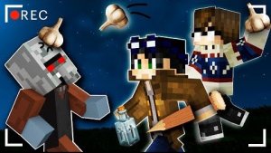 ОХОТА НА ВАМПИРОВ. ОСИНОВЫЙ КОЛ ГОТОВ. ДЕРЕВНЯ ВАМПИРОВ[ЧАСТЬ5]- СТРАШИЛКИ МАЙНКРАФТ.