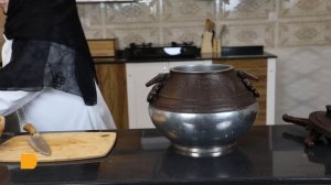 Удаление потемнений в афганском казане Misgaran