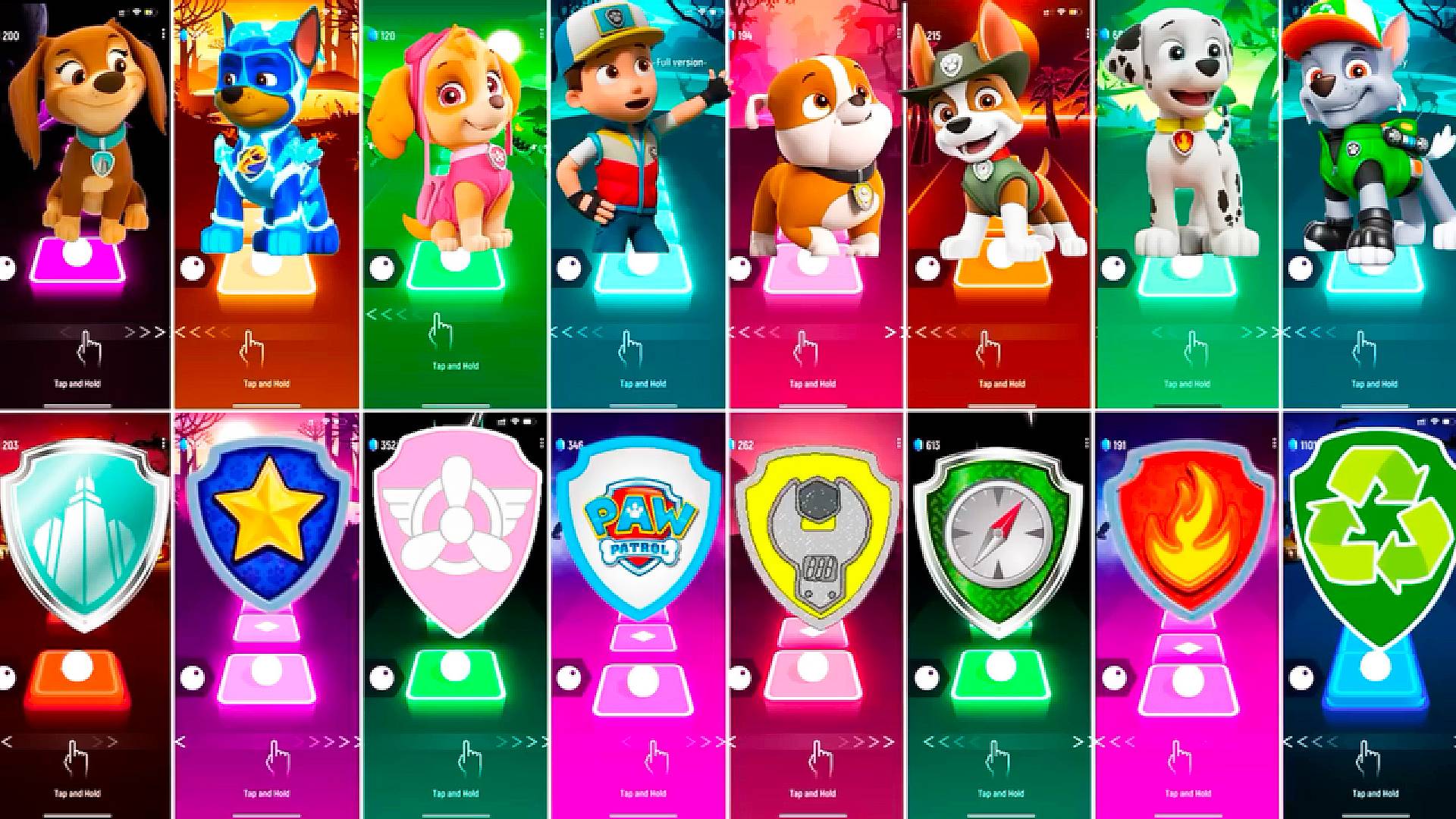 Paw Patrol All Video Megamix LIBERTY VS CHASE VS SKYE VS RYDER VS RUBBLE VS TRACKER VS MARSHALL смотреть онлайн