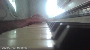 Пианино: русская народная «Ой цветёт калина» (обработка автора канала)