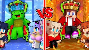 ЛЕДЯНОЙ против ЛАВОВОГО - Битва королей - мультфильм про Майнкрафт