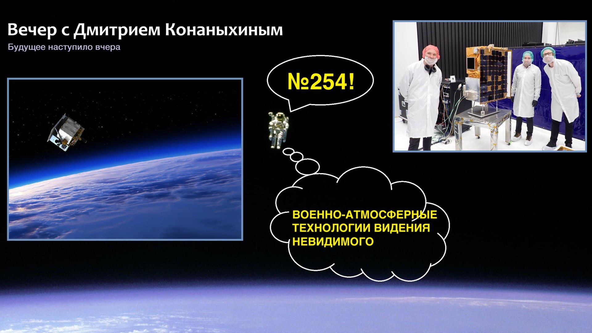 Вечер с Дмитрием Конаныхиным №254. Военно-атмосферные технологии видения невидимого смотреть онлайн