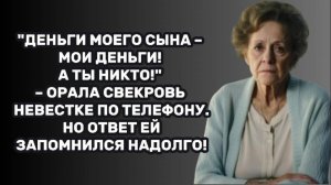ИСТОРИИ ИЗ ЖИЗНИ: "ДЕНЬГИ МОЕГО СЫНА – МОИ ДЕНЬГИ! А ТЫ НИКТО!" – ОРАЛА СВЕКРОВЬ НЕВЕСТКЕ