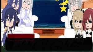 Реакция Аниме Злодейка наслаждается своей седьмой жизнью на семью Риши как Клан Харуно-Хьюга🩷💜