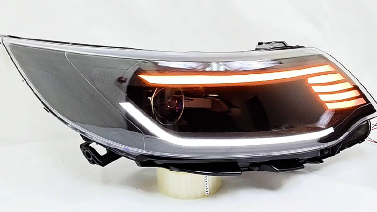 Kia Rio светодиодный тюнинг комплект фар смотреть онлайн