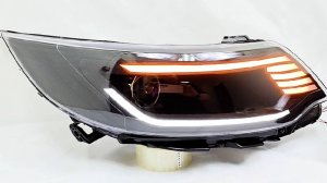 Kia Rio светодиодный тюнинг комплект фар