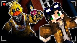 24 ЧАСА В ПИЦЦЕРИИ ФРЕДДИ- FNАF(ФНАФ)[НОЧЬ 1]-СТРАШИЛКИ МАЙНКРАФТ