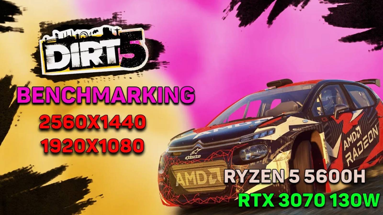 DIRT 5 2K RTX 3070 8GB RT Ultra Settings | Lenovo Legion 5 смотреть онлайн