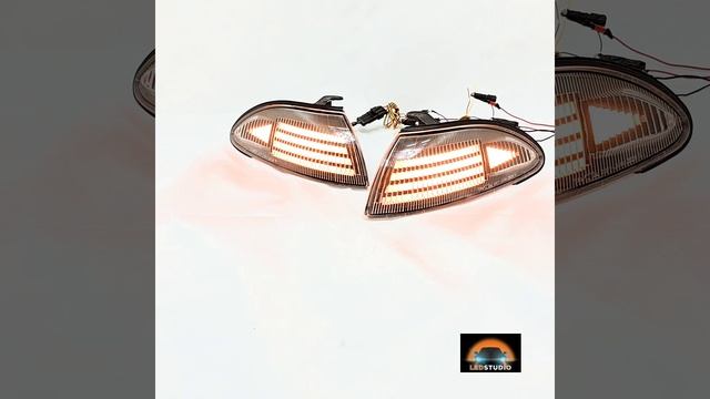 Toyota Sprinter Marino поворотники с ДХО смотреть онлайн