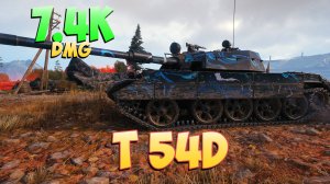 T 54D • Kaltes Spiel! - 4 Kills 7.4K DMG • World Of Tanks