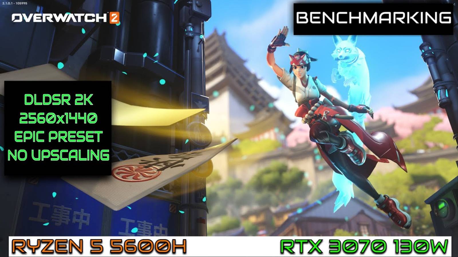 Overwatch 2 DLDSR 2K RTX 3070 8GB Epic Preset | Lenovo Legion 5 смотреть онлайн