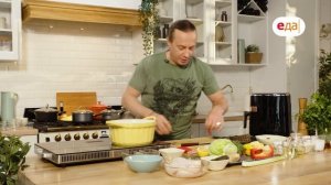 Минестроне и кальмар в карри | Ланч-бокс /70