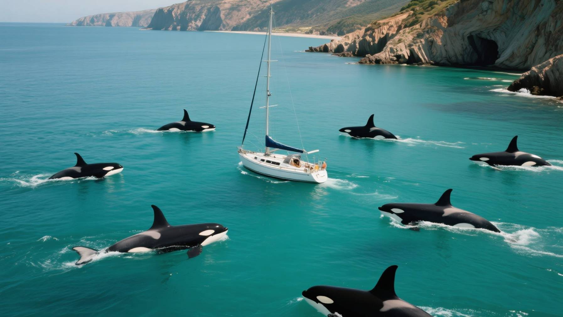 Косатки атакуют из мести: угроза для яхт у побережья Испании и Франции смотреть онлайн