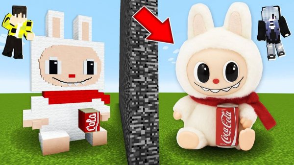 Я СОРЕВНУЮСЬ С НАЙСИКОМ БРО В БИТВЕ ПОСТРОЕК ЛАБУБУ ! LABUBU MINECRAFT МИФФИ