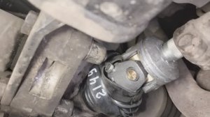 Замена карданчика кулисы КПП ВАЗ 2114  от лада калина