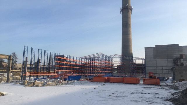 СМЦ Екатеринбург - Изоплит: таймлайн строительства паллетного склада смотреть онлайн