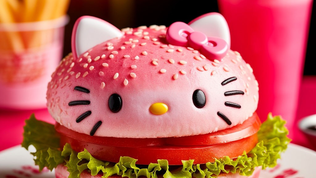 Розовая сенсация во "Вкусно - и точка": бургер с Hello Kitty смотреть онлайн