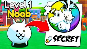 НУБ ПОЛУЧИЛ СЕКРЕТНУЮ ЭВОЛЮЦИЮ КОТА В ИГРЕ ЭВОЛЮЦИЯ БОЕВОГО КОТА В РОБЛОКСЕ! Battle Cat Evolution