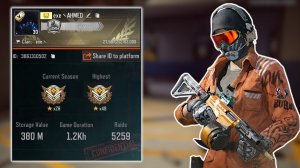 Игрок с Хранилищес  380 миллионов  доминирует в  телецентр | Arena Breakout mobile