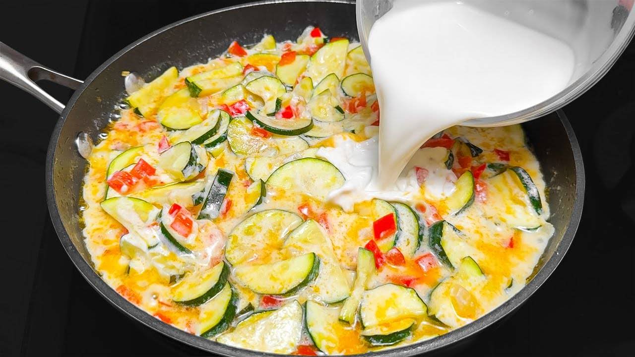 Эти кабачки лучше мяса! Даже дети их обожают! Новый способ приготовления