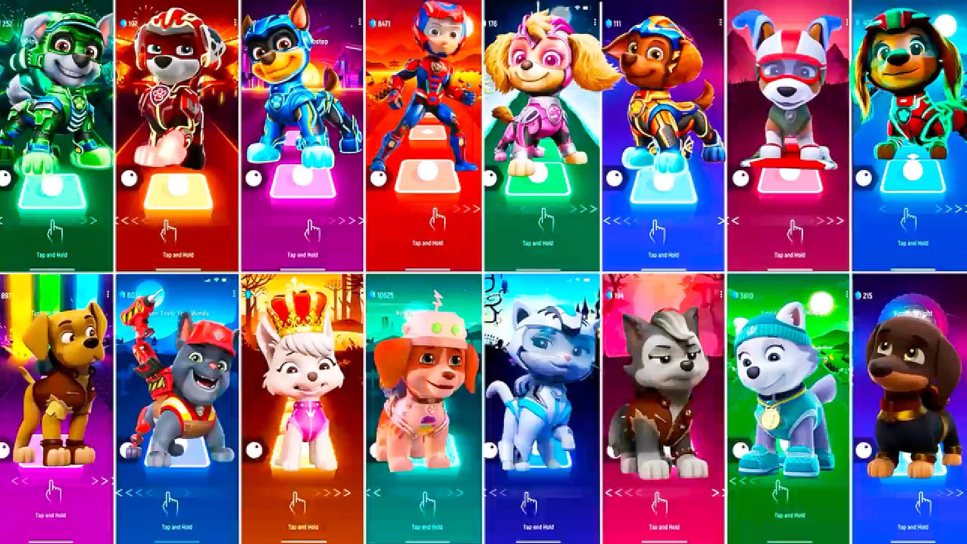 Paw Patrol All Video Megamix ROCKY VS MARSHALL VS CHASE VS RYDER VS SKYE VS ROCKY VS TRACKER смотреть онлайн