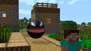 Монстр PACMAN против MINECRAFT / Приключения PACMAN