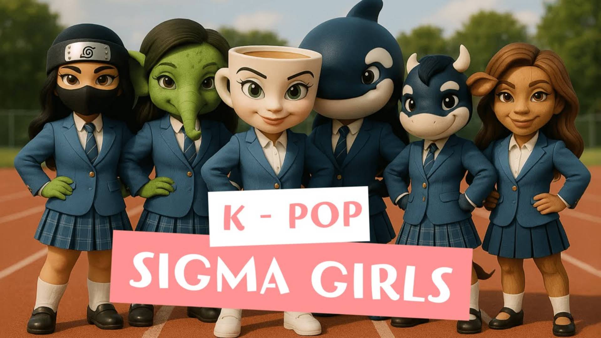 SIGMA GIRL vs BRAINROT GIRLS / ХИП-ХОП | Официальная музыка смотреть онлайн