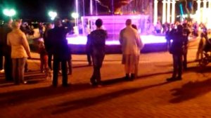 Открытие  музыкального фонтана в Геленджик