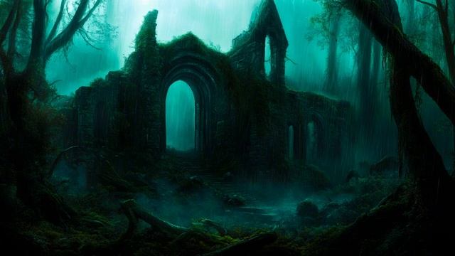Z-.Sanctum of Shadows.Dark Ambient.Dungeon Synth.Ambience.Ambient Music.16 смотреть онлайн