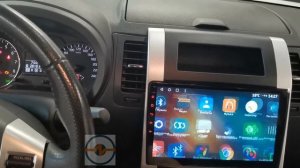Nissan X-Trail T31 - замена штатной Nissan connect на 10дюймов IQ-Navi TS9-2108 Android